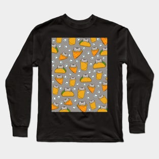 Junk food pattern Long Sleeve T-Shirt